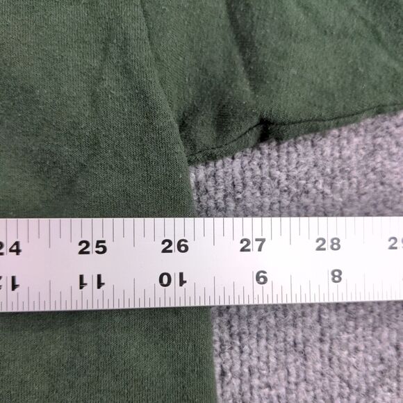 Gildan Mens Co-Alliance Logo T-Shirt Green 3XL Crew Neck Polycotton Dry Blend - Picture 14 of 14